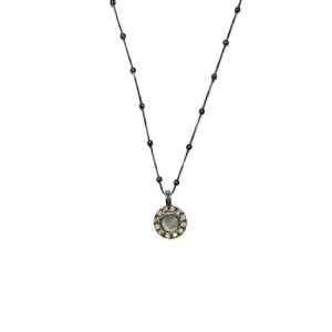 NACRE TOP SILVER NECKLACE - CO8125PCAD