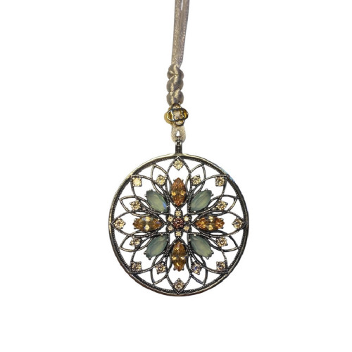CHALCEDONIES TOP SILVER NECKLACE - CL8145P