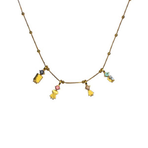 FAMILY TOP SILVER NECKLACE - CO8181PXCAD