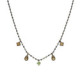 CHALCEDONY TOP SILVER NECKLACE - CO7601P5 CHALCEDONY TOP SILVER NECKLACE - CO7601P5