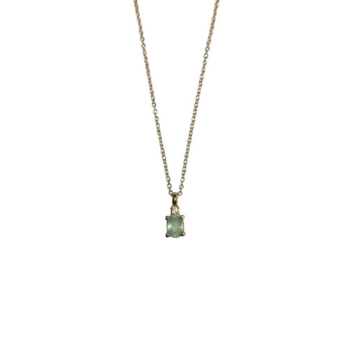 CHALCEDONY TOP SILVER NECKLACE - CO6952PXZCADC