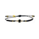 BLACK TOP SILVER BRACELET - PU7906PXMAN