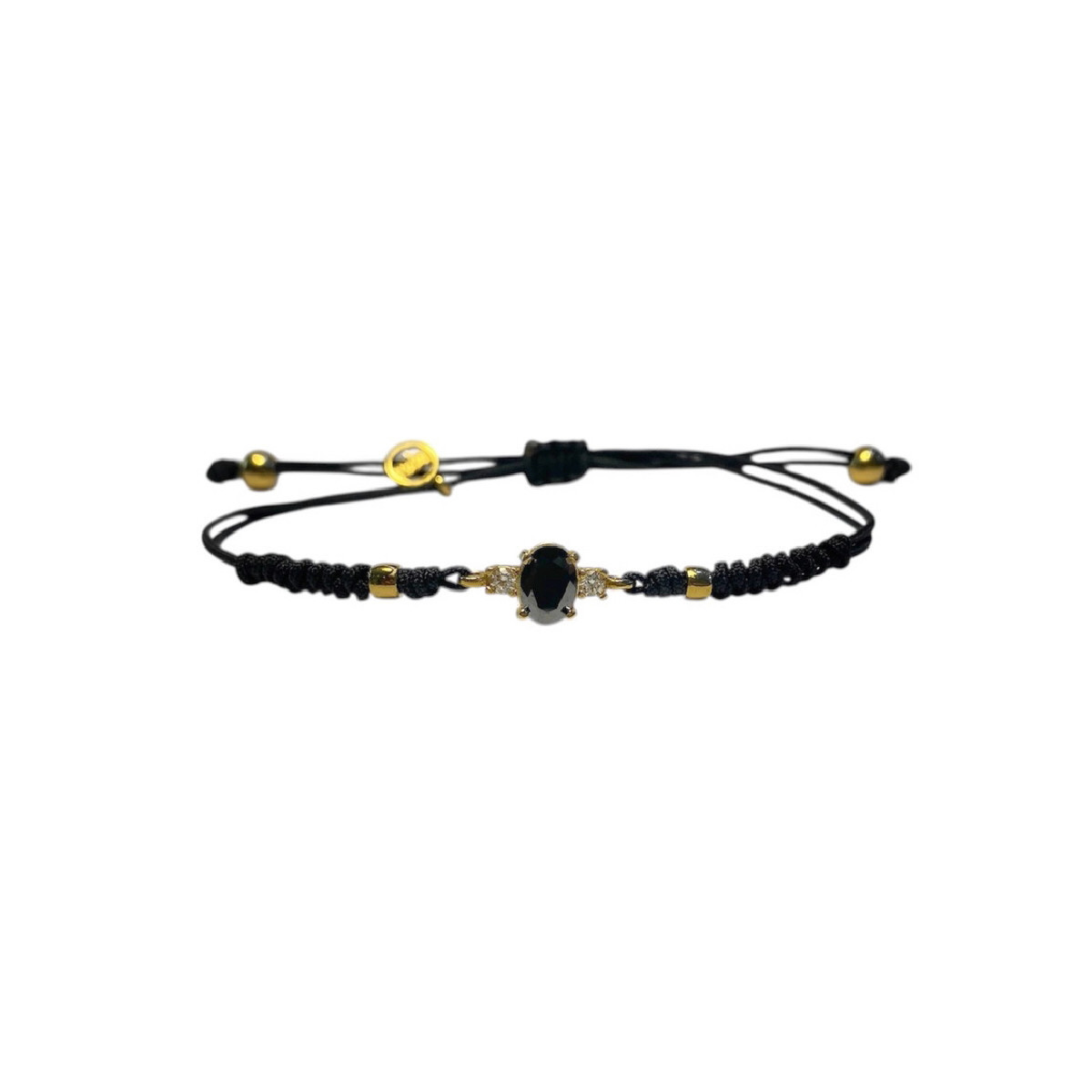 BLACK TOP SILVER BRACELET - PU7906PXMAN