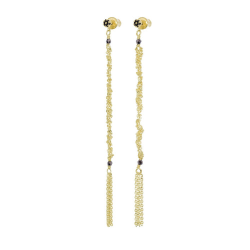 ARRAC PLATA GOLD CRYSTAL BEADS - MLS986