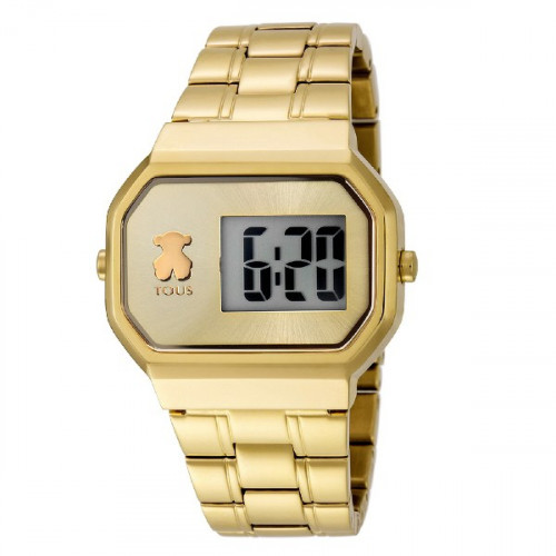 RELOJ TOUS D-BEAR ACERO IP DORADO - 600350300