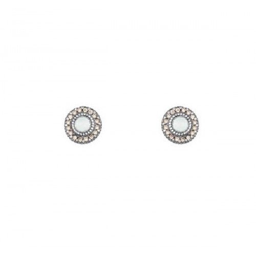 CHALCEDONY SUNFIELD EARRINGS - PE061194/13