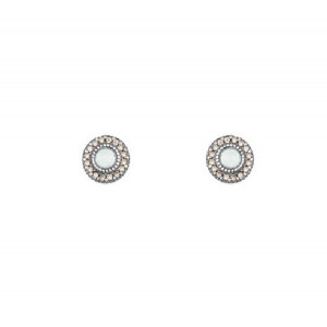 CHALCEDONY SUNFIELD EARRINGS - PE061194/13