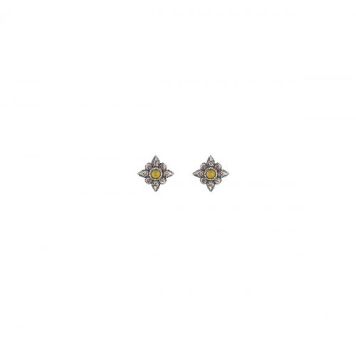 CITRINE SUNFIELD EARRINGS - PE061410/25