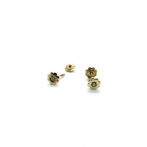 FLOWER CLIMENT 1890 BABY EARRINGS - 334