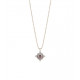 STAR ROSE TOUMALINE SUNFIELD NECKLACE - CL061410/26