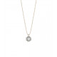 FLOR CHALCEDONY SUNFIELD NECKLACE - CL061411/13