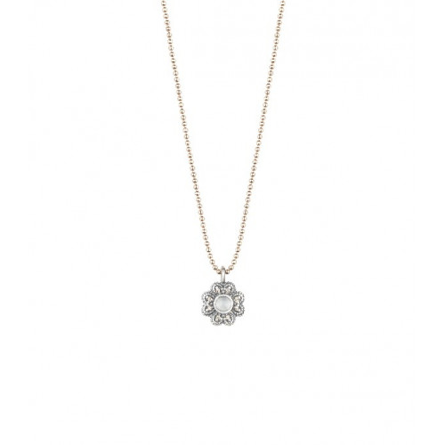 FLOR CHALCEDONY SUNFIELD NECKLACE - CL061411/13