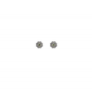 PENDIENTES SUNFIELD FLOR PERIDOTO - PE061411/20