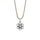CHALCEDONY FLOWER SUNFIELD NECKLACE - CL060905/13