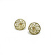 LEAVES CIRCLE CLIMENT 1890 EARRINGS - D-2508P3/BR