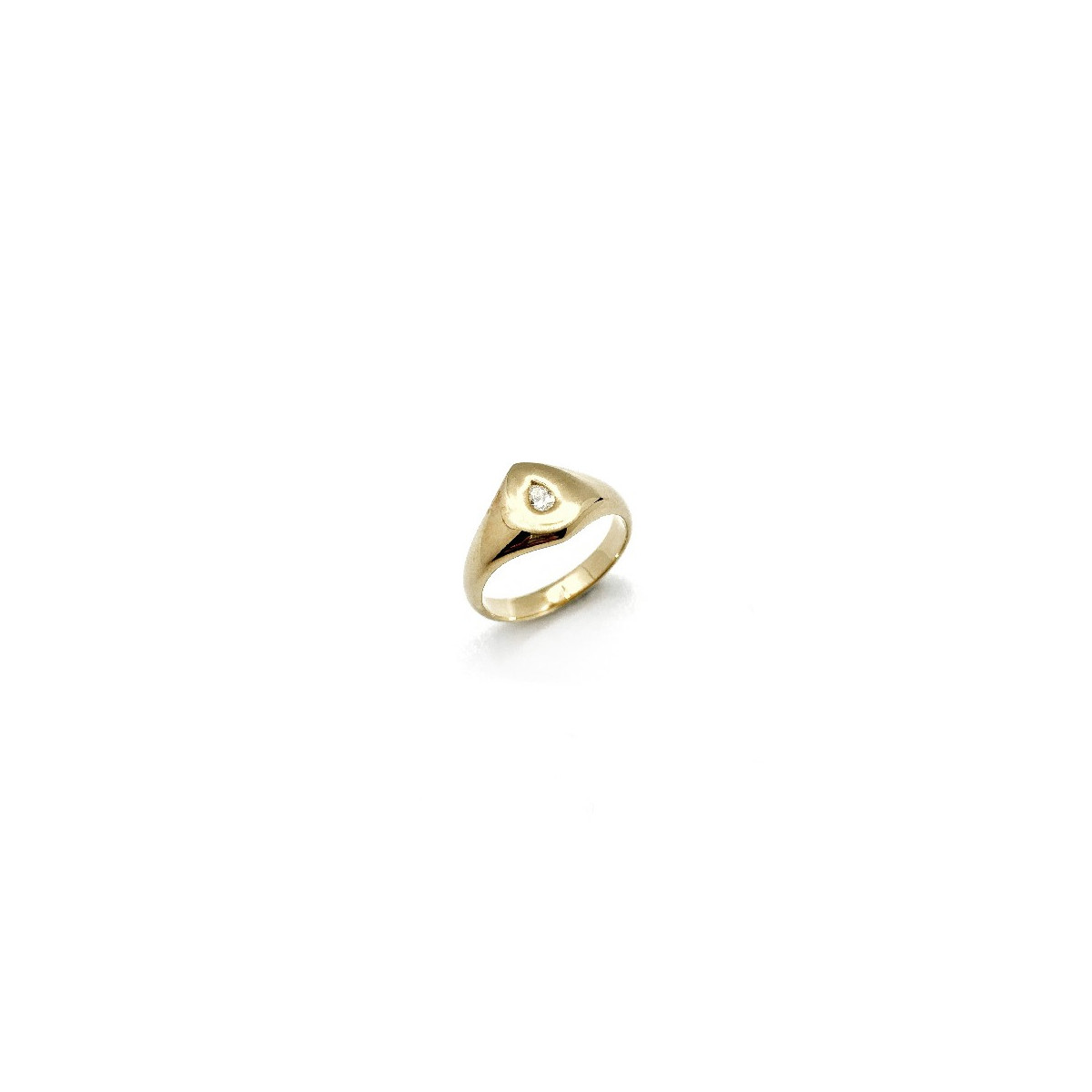 TEARDROP CLIMENT 1890 RING - S-2305/BR