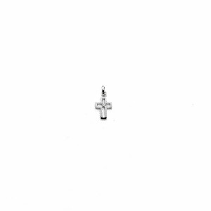 WHITE GOLD DIAMOND CROSS SANDRA  PENDANT - BR1619CR