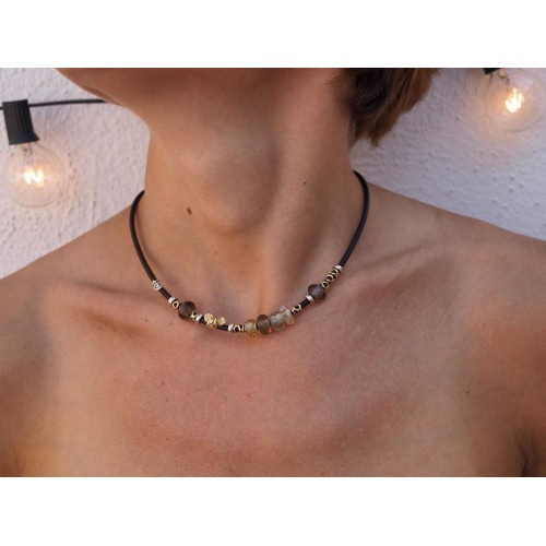 COLLAR MISANI PIEDRAS NATURALES - C2111QF