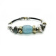 PULSERA MISANI AGUA MARINA - B1044