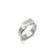 ANILLO ORO BLANCO CLIMENT 1890 3 PRINCESAS - S-2538/BR