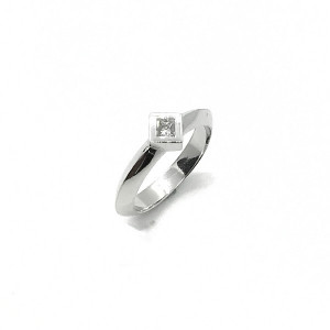 ANILLO CLIMENT 1890 SOLITARIO PRINCESA - S-2283/BR