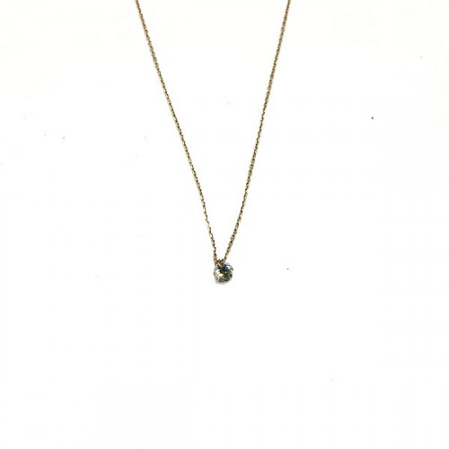 ROSE GOLD AND DIAMOND NECKLACE - 4843BR/001