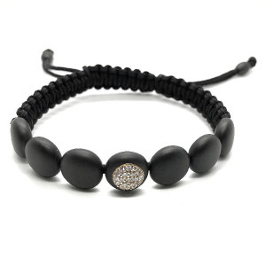 PULSERA OROTECH CERÁMICA DIAMANTES - BK 6/108