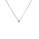 WHITE GOLD DIAMOND NECKLACE - 4843A/001