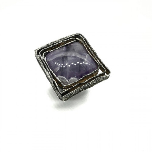 AMETHYST ILUMINADA MENDES RING - PAN10416F