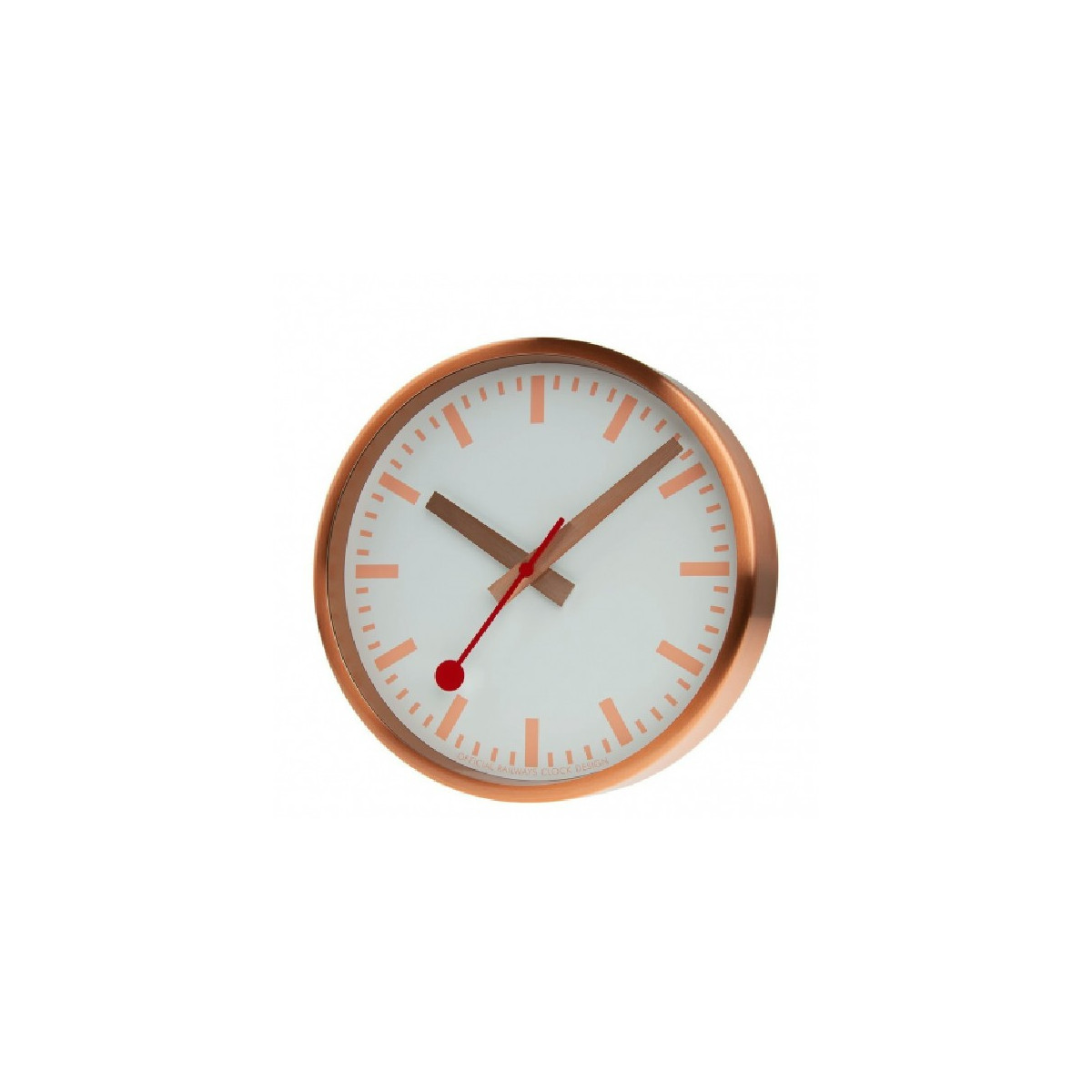 RELOJ MONDAINE SBB PARED ROSADO - M990CLOCK17SBK