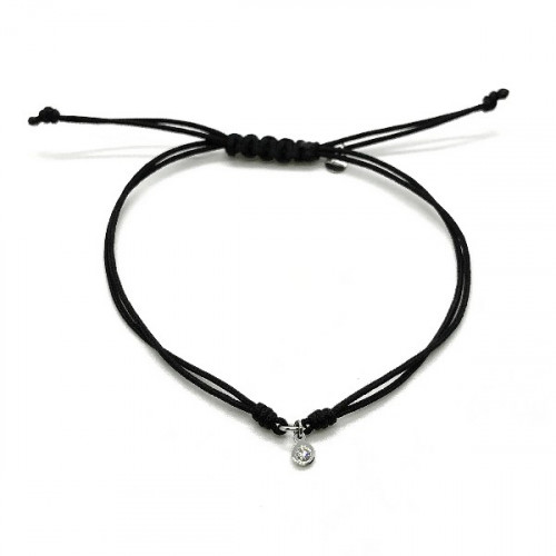 PULSERA EKAN ORO BLANCO  DIAMANTE - 081296