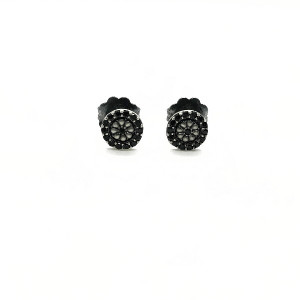BLACK SUNFIELD EARRINGS - PE063978