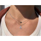 COLLAR EKAN ORO BLANCO DIAMANTE - 088073