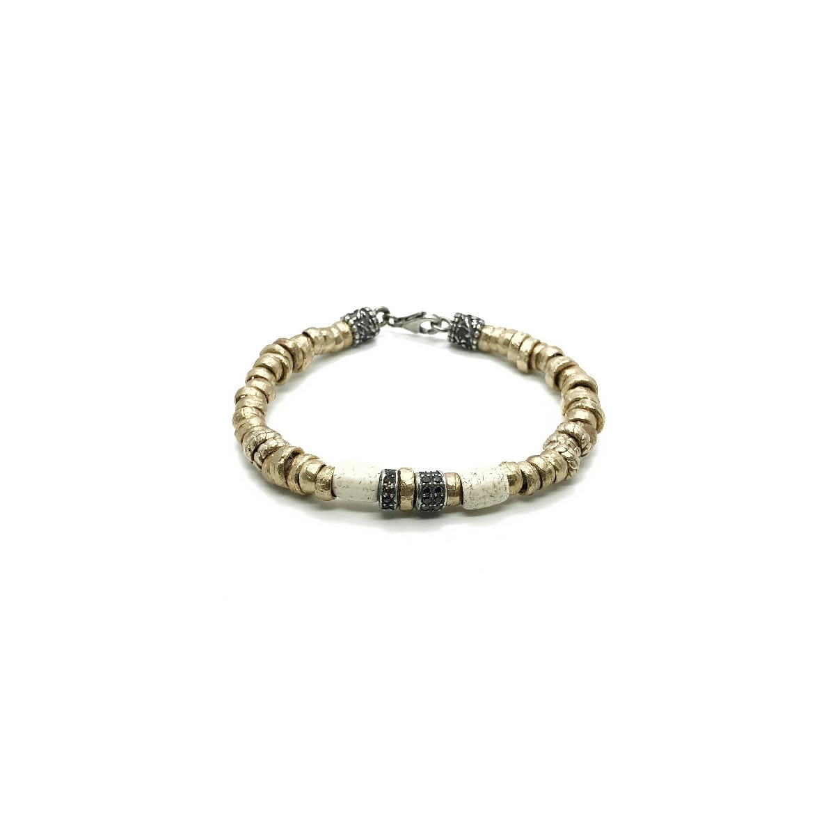POLSERA PLATADEPALO BRONCE - CB41A T/19