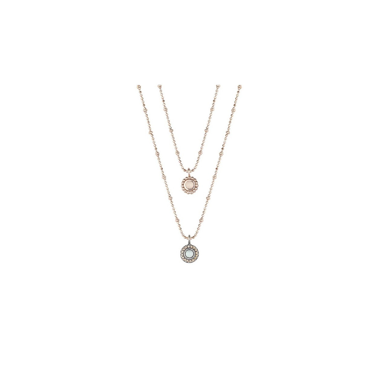 DOUBLE SUNFIELD NECKLACE - CL061265