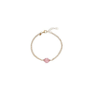 PULSERA ALISIA CUARZO ROSA - AL2211ORO QUARZOROSA