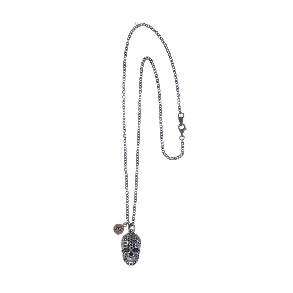 COLLARET PLATADEPALO CALAVERA NEGRE - CAN15A