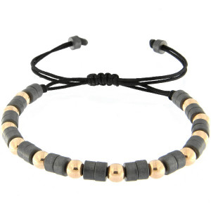 PULSERA JAIBOR HEMATITE GRIS - B4841JP360