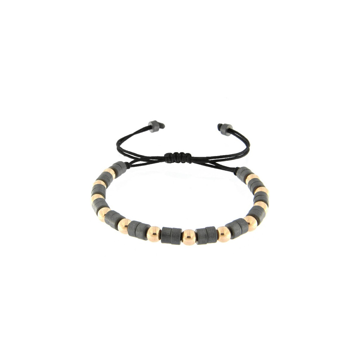 PULSERA JAIBOR HEMATITE GRIS - B4841JP360