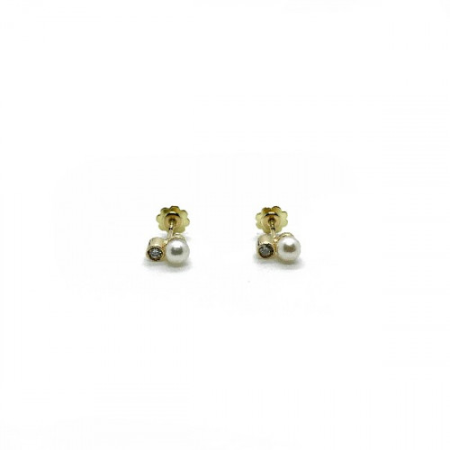 PENDIENTES CLIMENT 1890  BEBÉ - D-1473RP/BR/PC