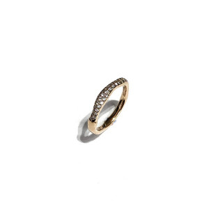 ANILLO ORO ROSA DIAMANTES - A6550