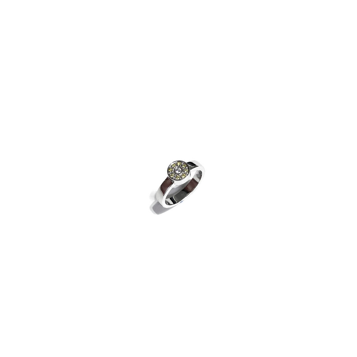 WHITE GOLD DIAMONDS RING - S12-08427