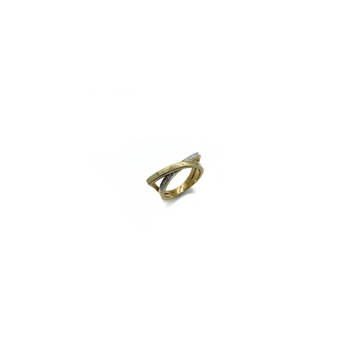 ANILLO BICOLOR DIAMANTES - BR41/03638000