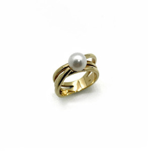 PEARL GOLD RING - BR43/00585000