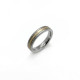 STEEL AND GOLD TENO RING - 068.3100.D56RG.55