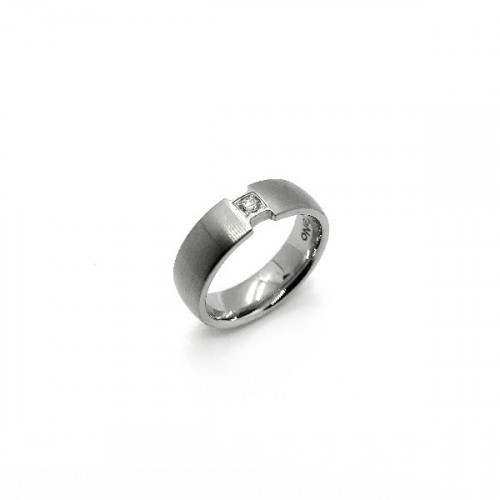 DIAMOND STEEL TENO RING - 069.21P27.54