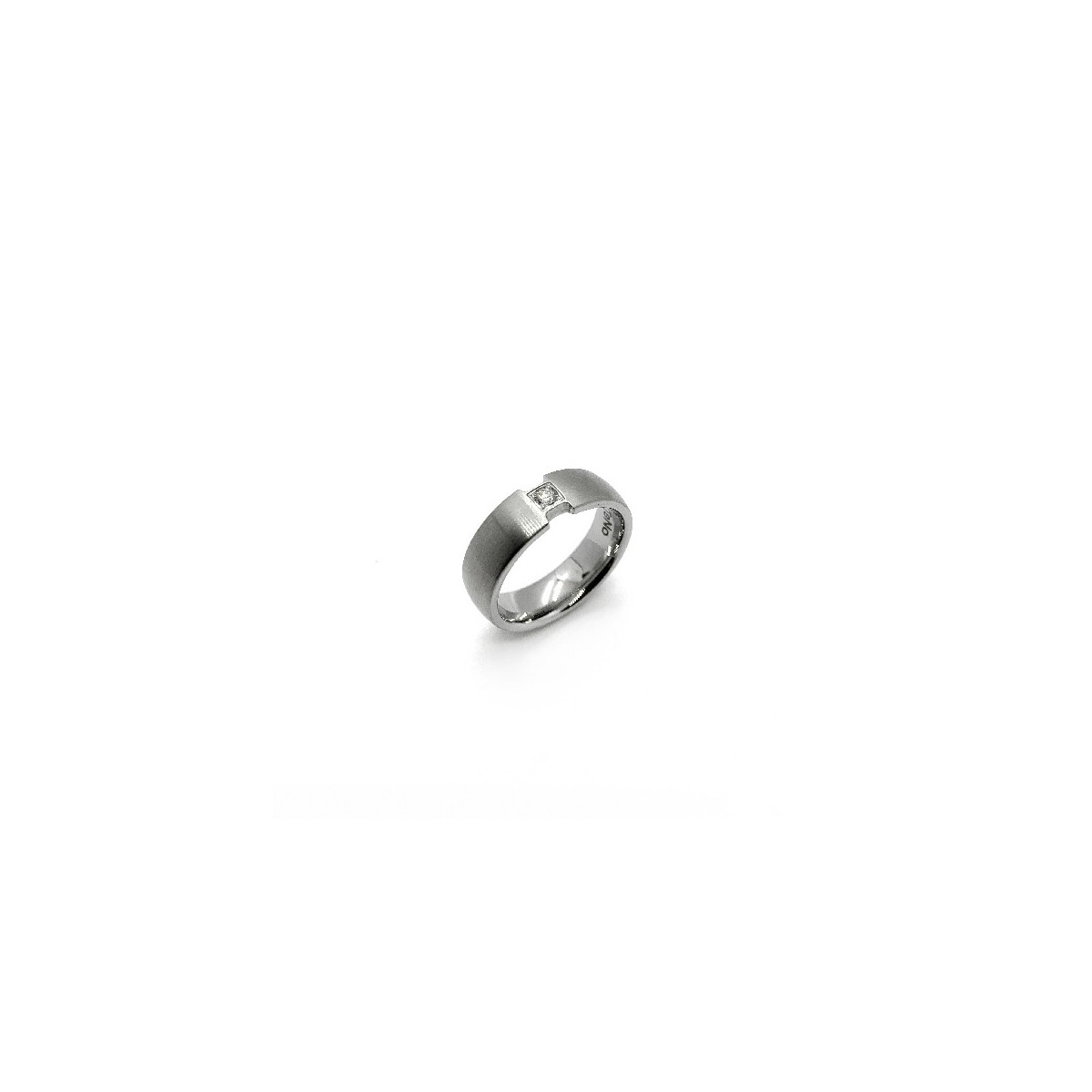 DIAMOND STEEL TENO RING - 069.21P27.54