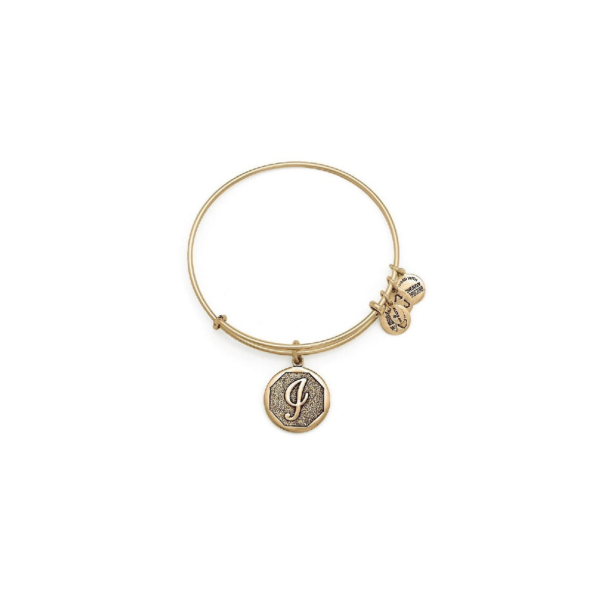 LETTER II PENDAND ALEX AND ANI BRACELET GOLD COLORED - A13EB14IG