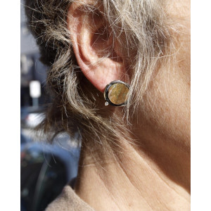 ARREC PLATA OR BRILL DRUSA JASPE - O-ARR-4291