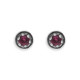 PENDIENTES PLATADEPALO MINI ROSA - CE17R